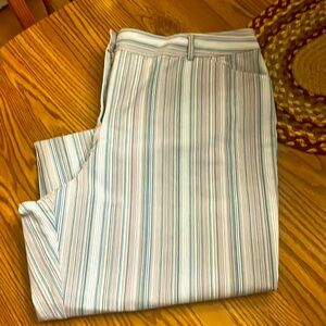 Vintage Valerie Steven’s Striped Pants, 20W
